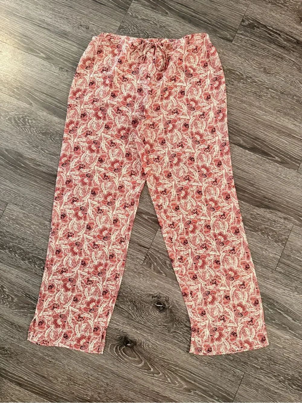 Banana Republic Intimates Vintage Sheer Paisley Pants